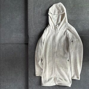 L.L. Bean zip-up hoodie.